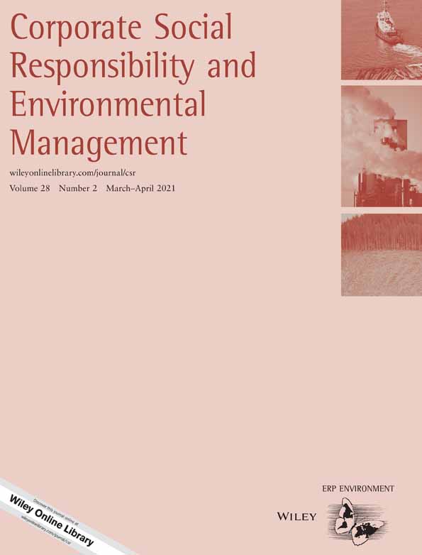 Publication de Sébastien Soulez dans la revue Corporate Social Responsibility & Environmental Management