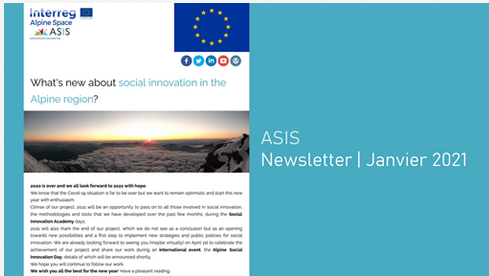 [ASIS] Newsletter de Janvier 2021